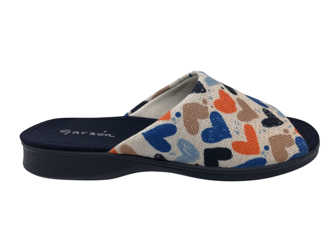 Zapatilla Casa Mujer Garzón 2530.188 Azul Marino