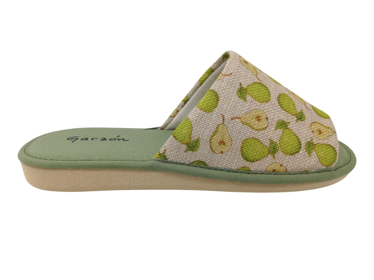 Zapatilla Casa Mujer Garzón P400.167 Verde