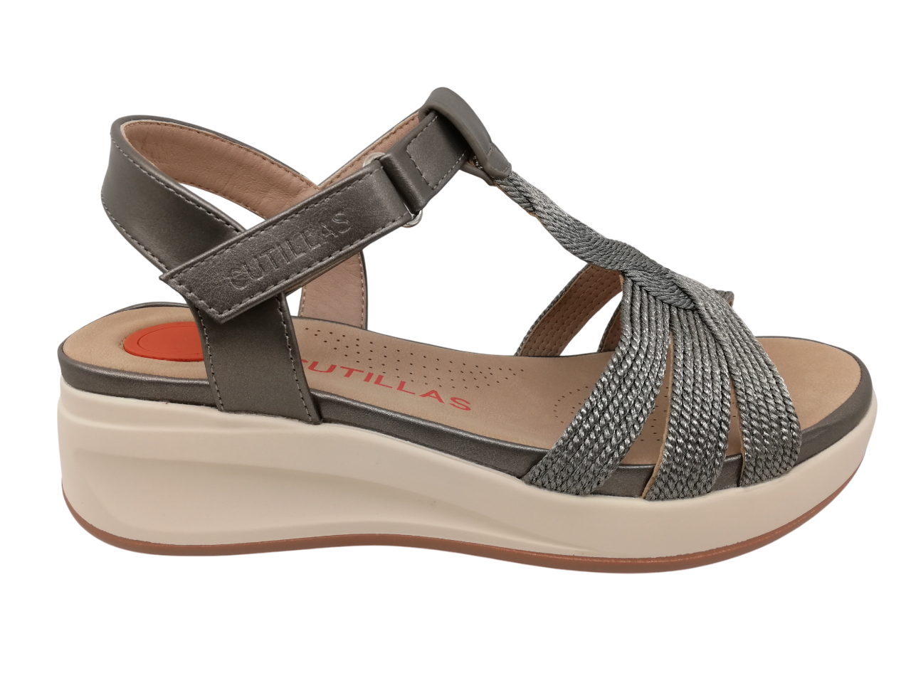 Sandalia Mujer Doctor Cuitllas 31616 Plomo