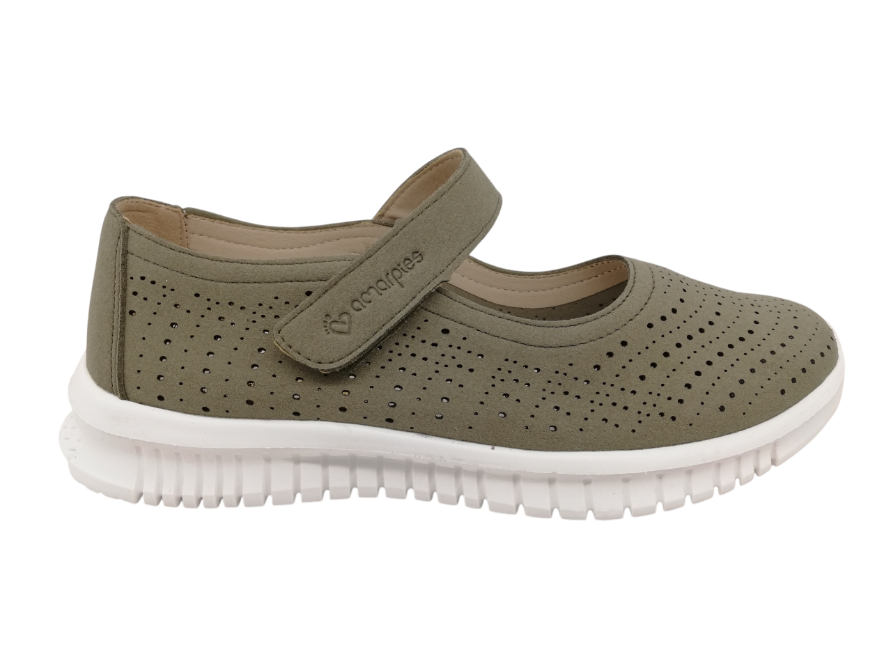Zapato Mujer Amarpies 28353 Kaki