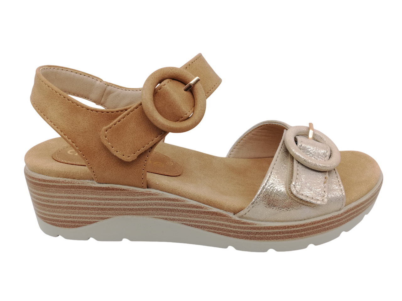 Sandalia Mujer Amarpies 30142 Cuero