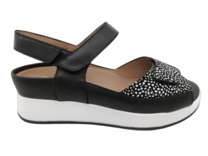 Sandalia Mujer Piesanto 260422 Negro