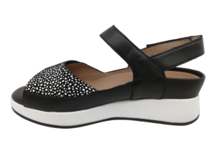 Sandalia Mujer Piesanto 260422 Negro - Ítem1