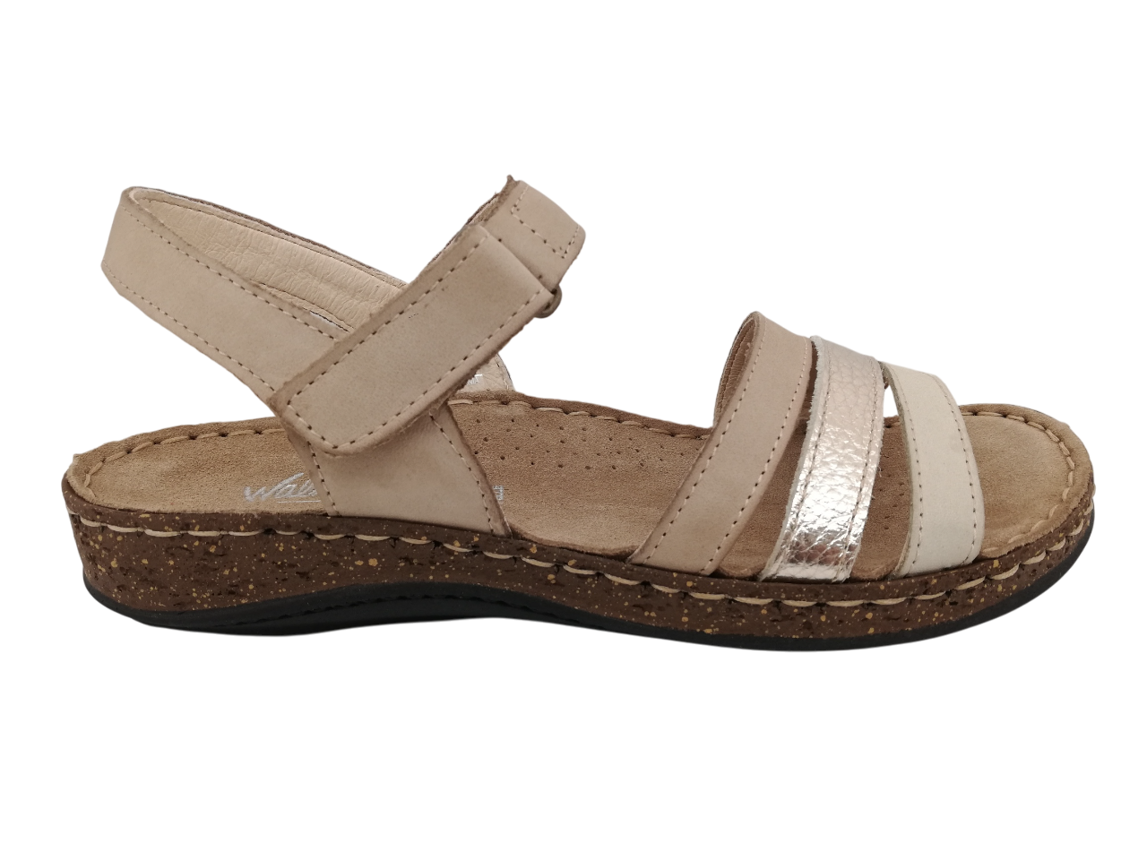 Sandalia Mujer Walk&Fly 42670 Beige
