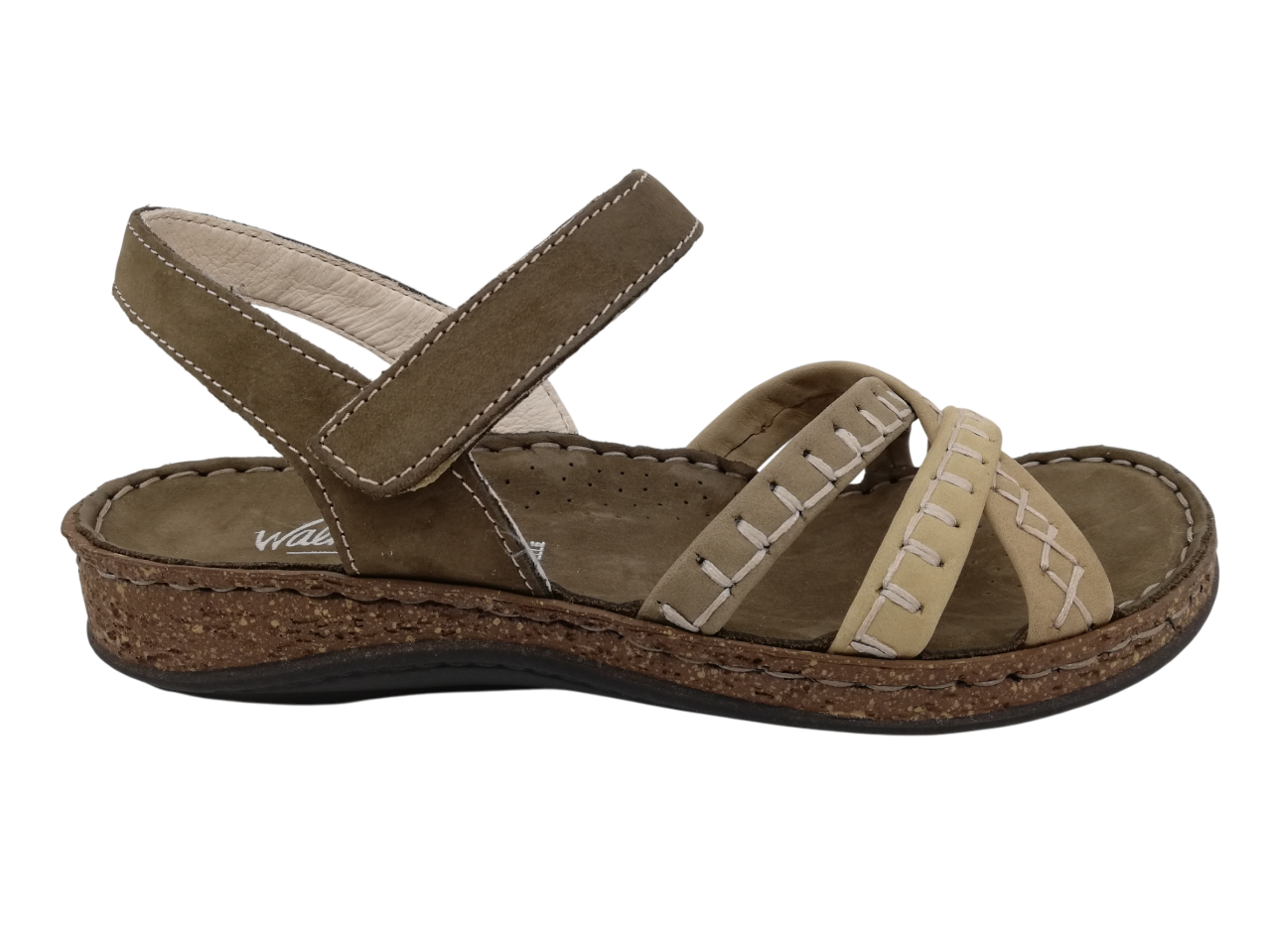 Sandalia Mujer Walk&Fly 40943 Kaki