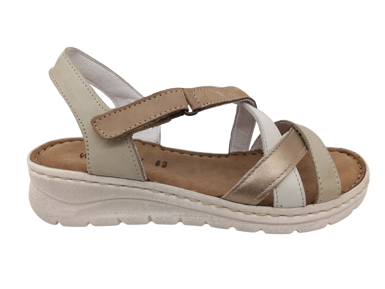 Sandalia Mujer Walk&Fly 47611 Natural