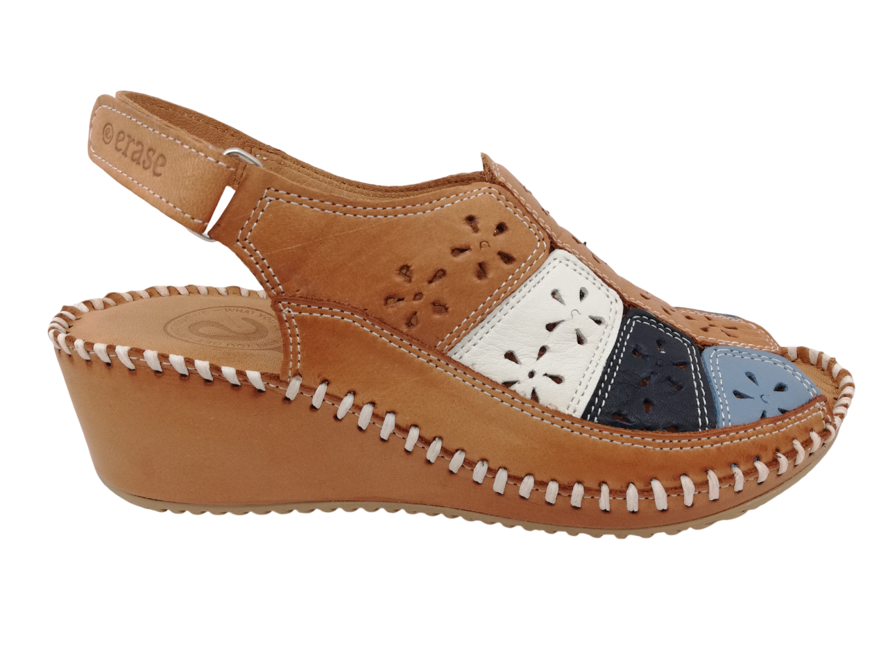 Sandalia Mujer Erase 793-60 Cuero