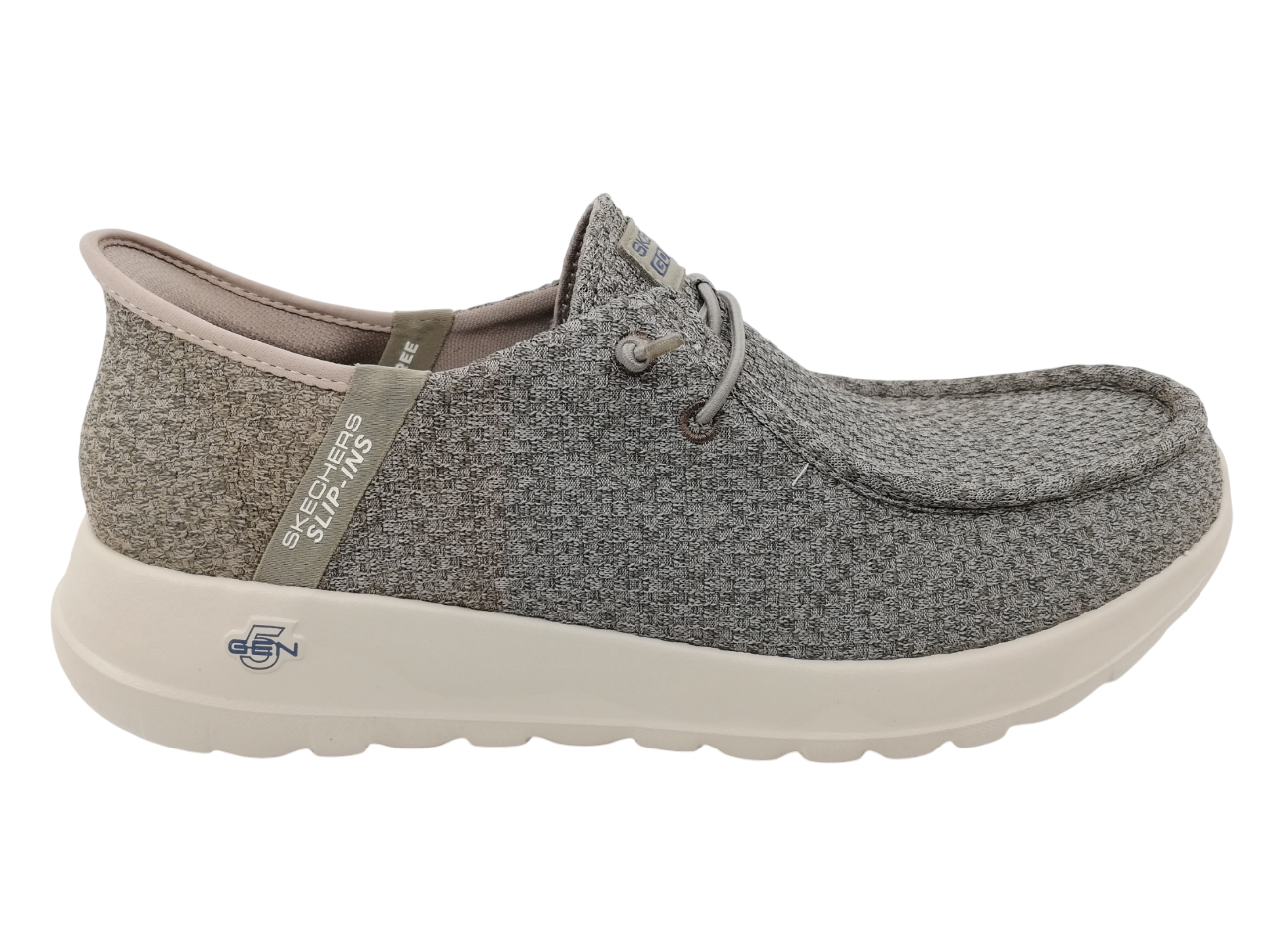 Deportivo Hombre Slip-Ins Skechers 216285 Taupe