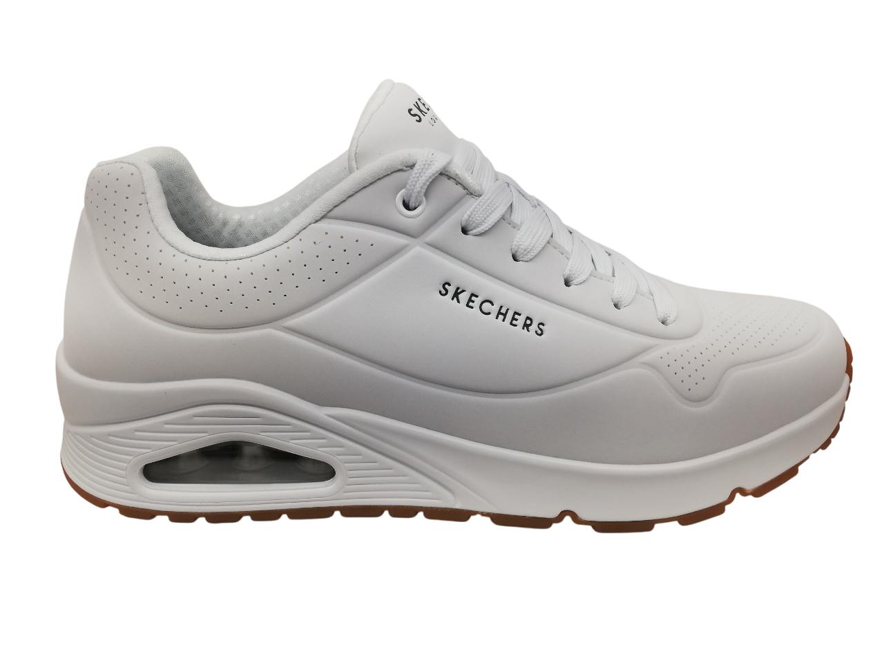 Zapato Casual Hombre Skechers 52458 Blanco
