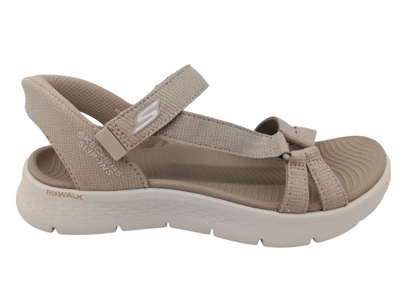 Sandalia Mujer Slip-Ins Skechers 141481 Beige