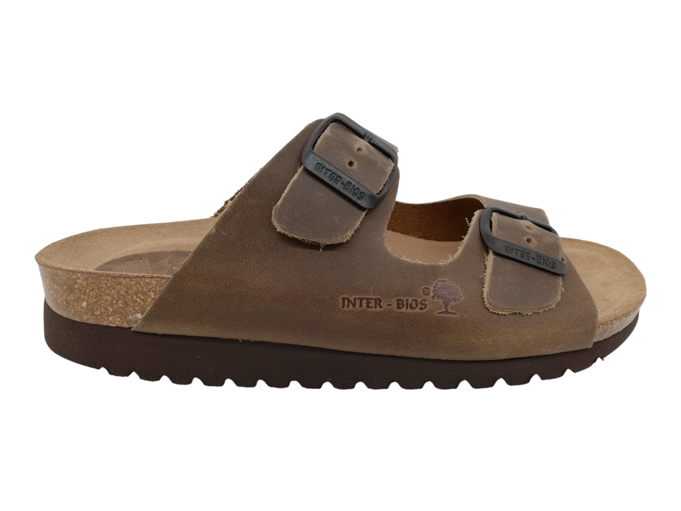 Sandalia Mujer Inter-Bios 7206 Kaki