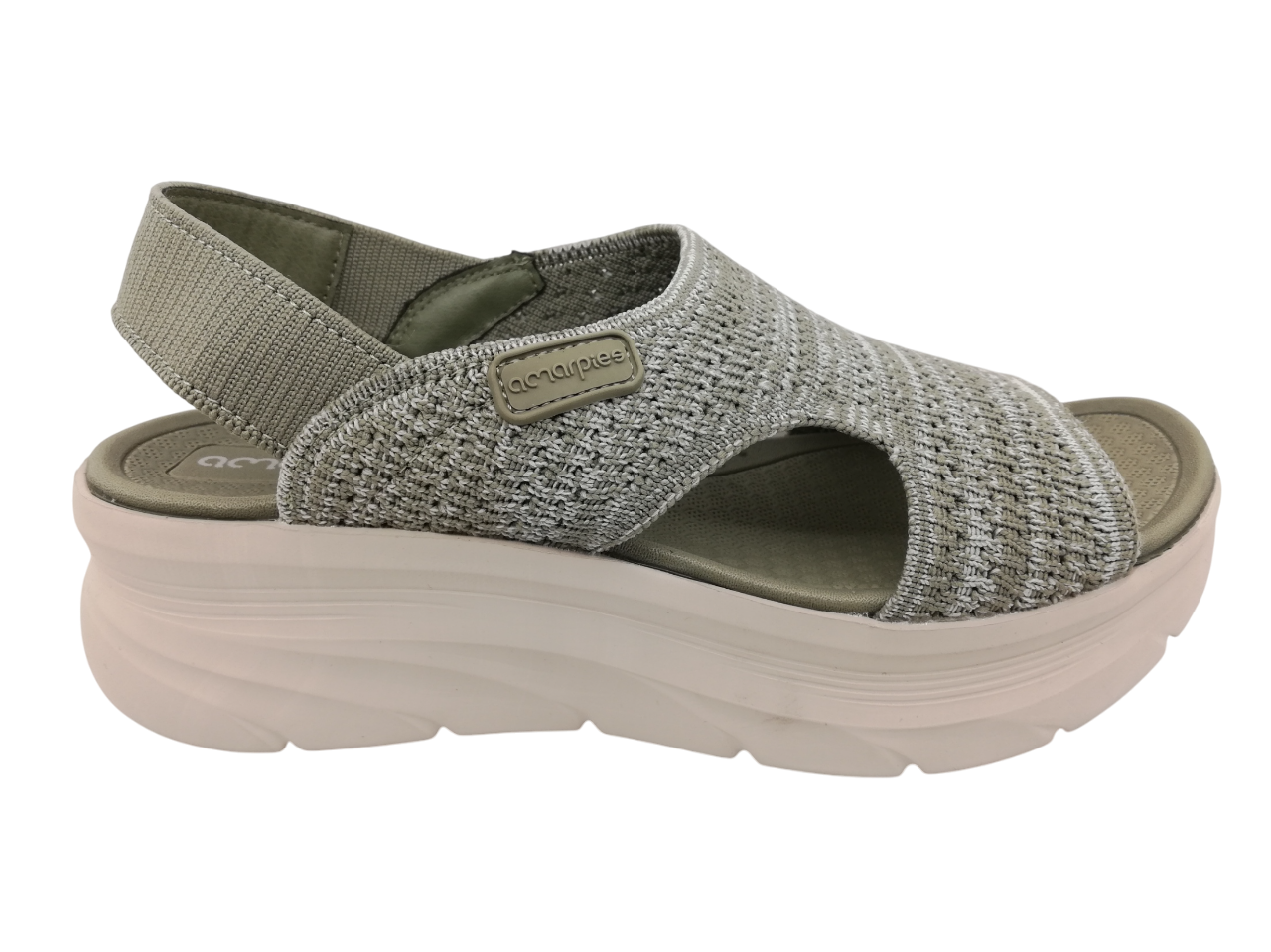 Sandalia Mujer Amarpies 28650 Kaki