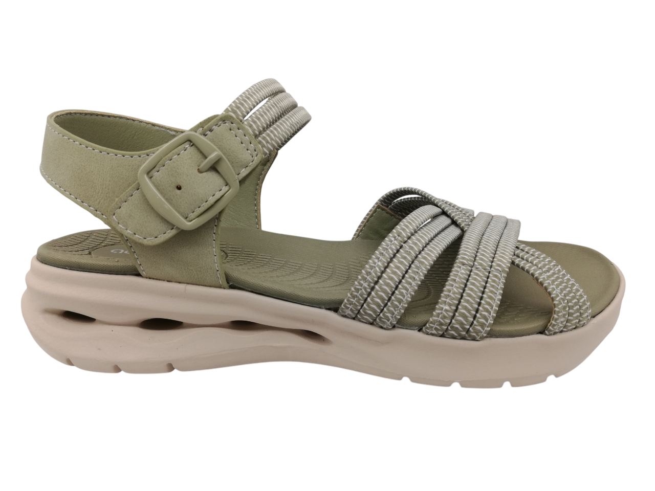 Sandalia Mujer Amarpies 28656 Kaki