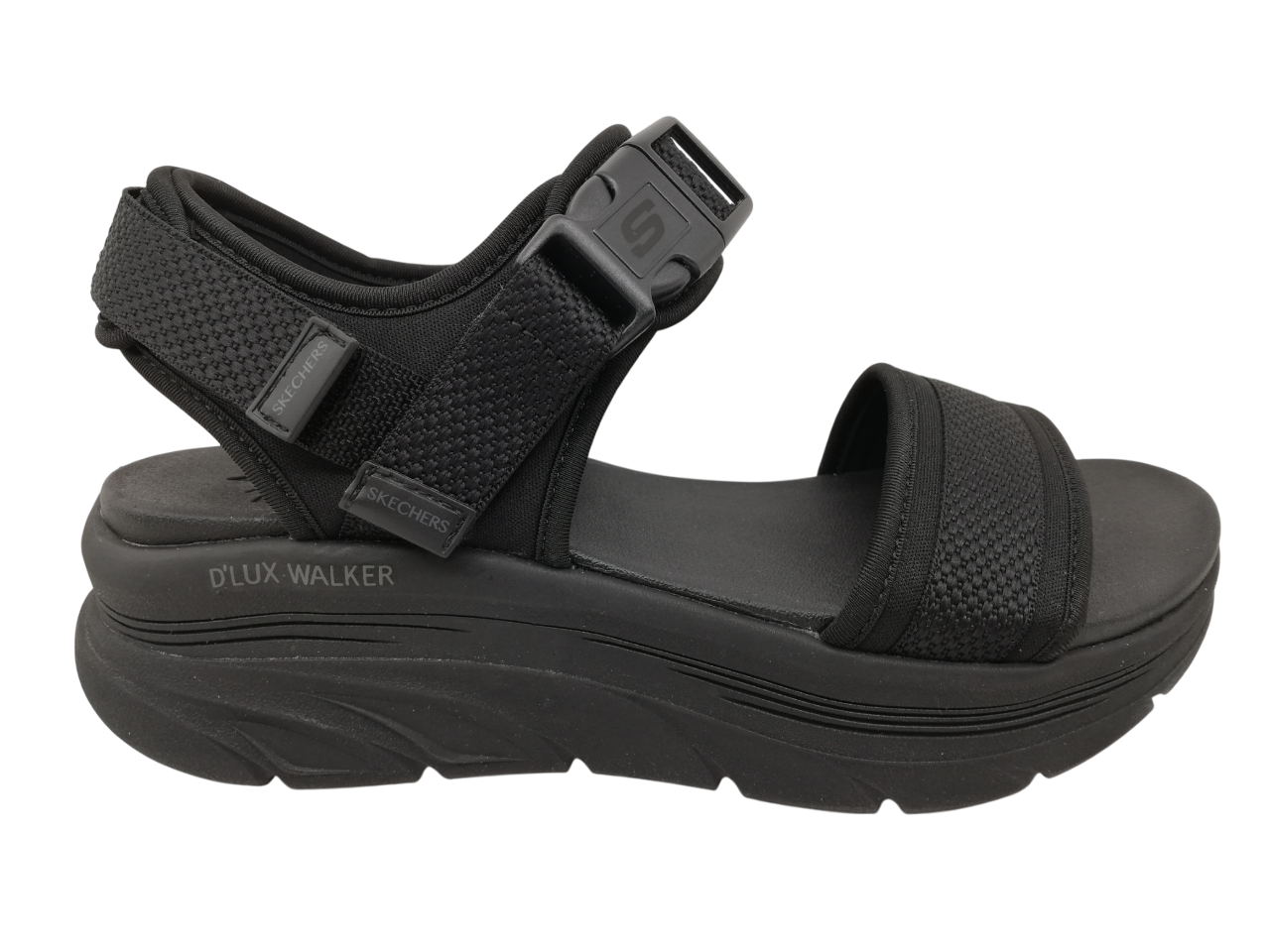 Sandalia Mujer Skechers 119824 Negro