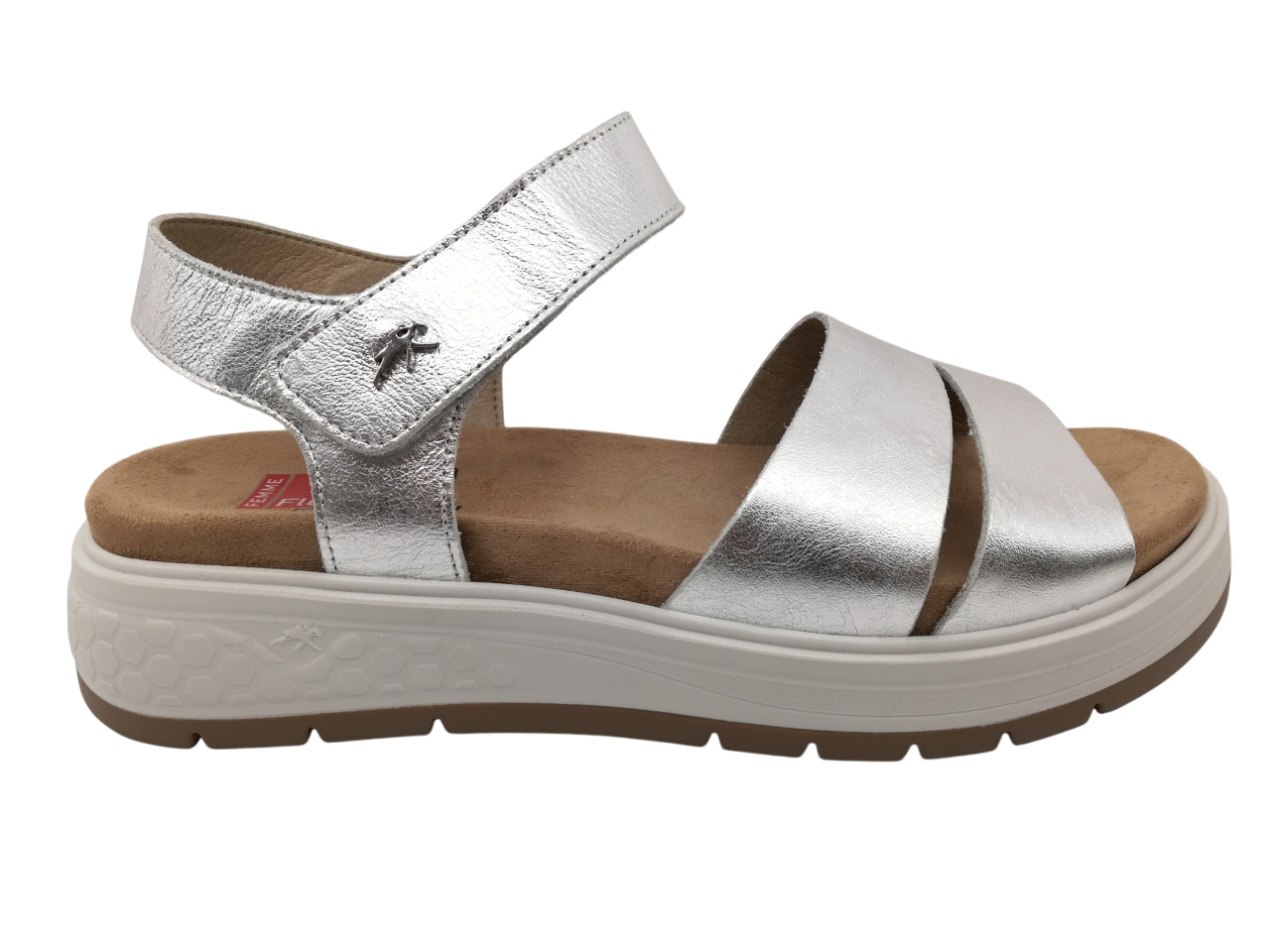 Sandalia Mujer Fluchos F2006 Plata