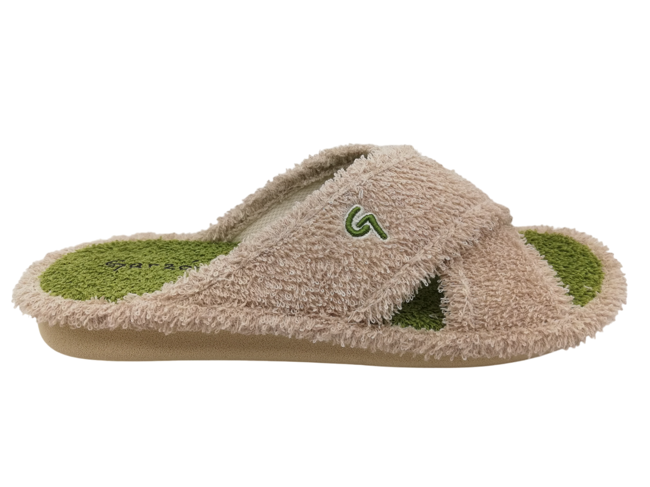 Zapatilla Casa Mujer Garzón P726.130 Natural