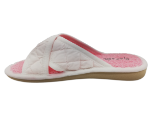 Zapatilla Casa Mujer Garzón P726.391 Blanco-Rosa - Ítem1