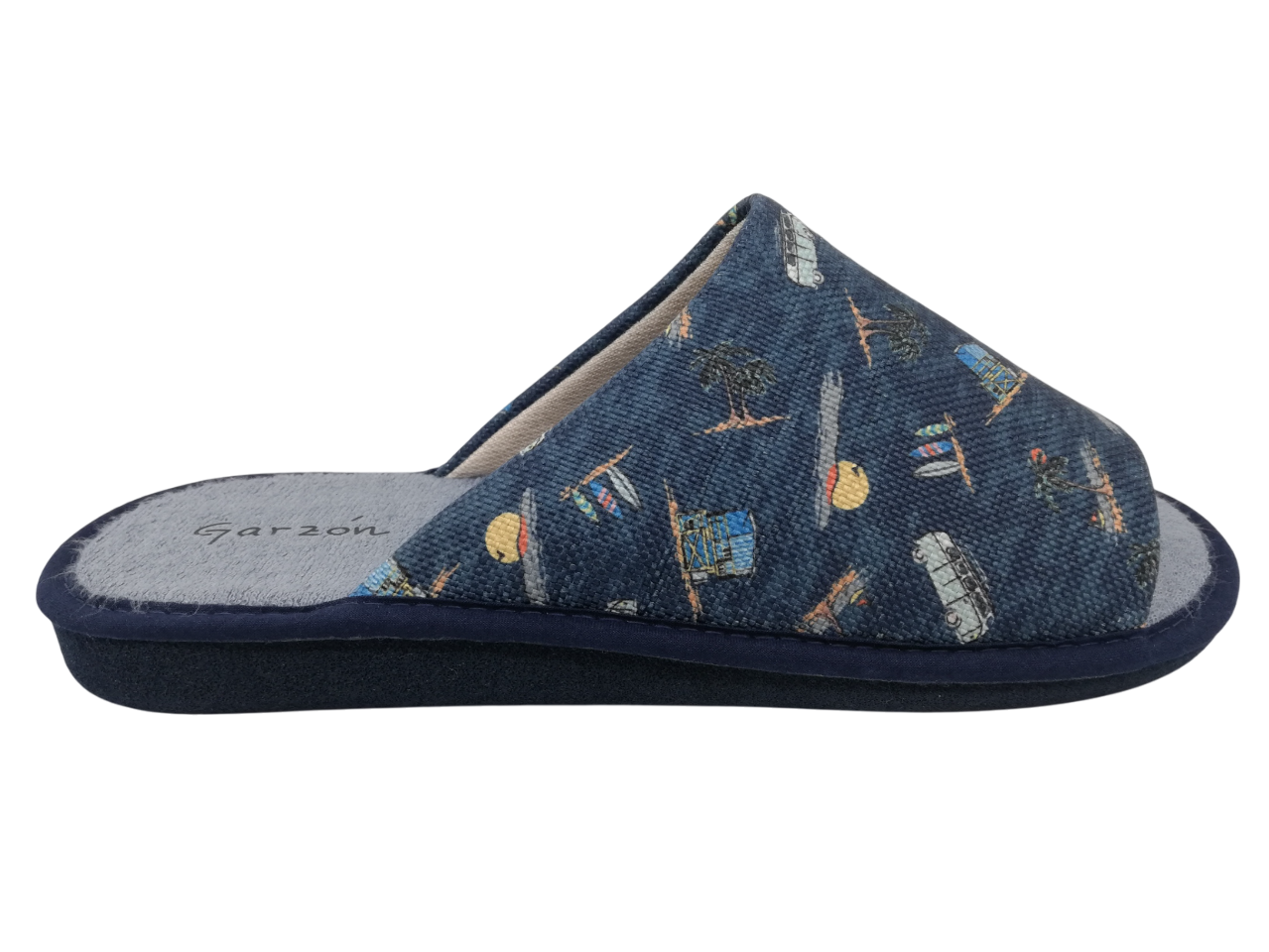 Zapatilla Casa Hombre Garzón P375.170 Azul Marino