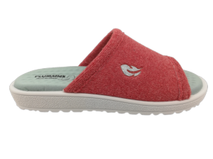 Zapatilla Casa Mujer Pluma Flex 80010 Rojo