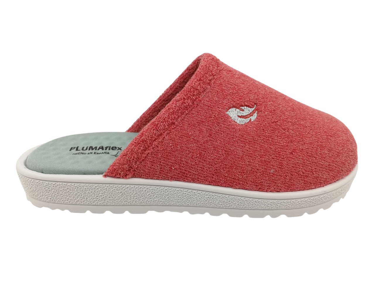 Zapatilla Casa Mujer Pluma Flex 80009 Rojo