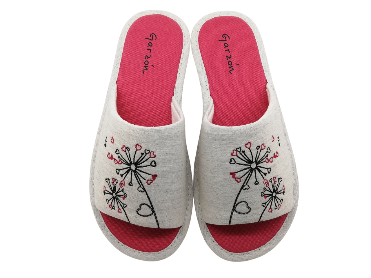 Zapatilla Casa Mujer Garzón P425.119 Gris
