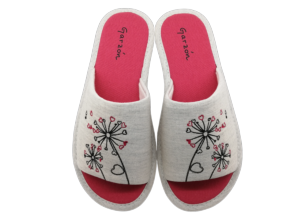 Zapatilla Casa Mujer Garzón P425.119 Gris