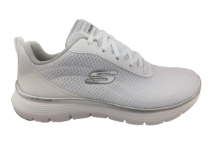 Deportivo Mujer Skechers 150206 Blanco-Plata