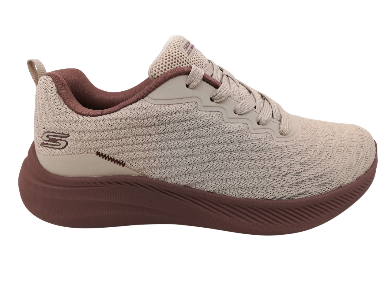 Deportivo Mujer Skechers 117731 Beige