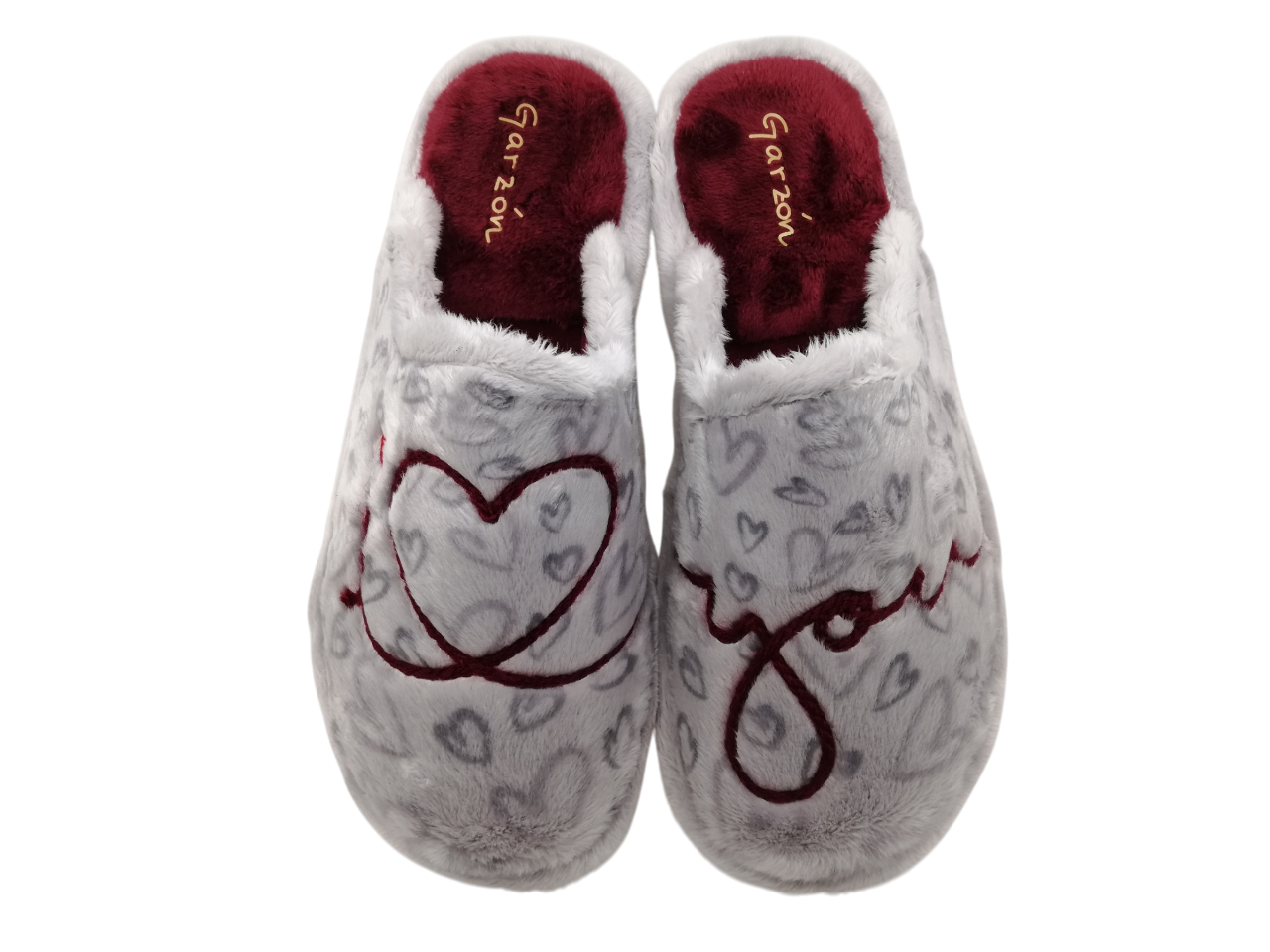 Zapatilla Casa Mujer Garzón P494.275 Gris