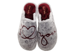 Zapatilla Casa Mujer Garzón P494.275 Gris