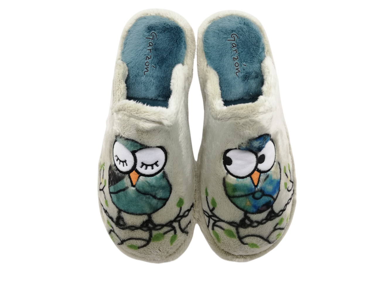 Zapatilla Casa Mujer Garzón P496.275 Verde