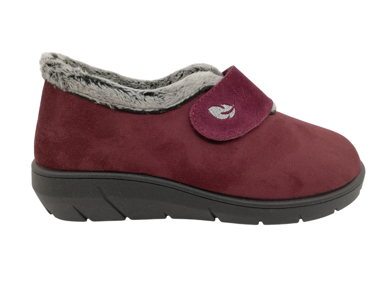 Zapatilla Casa Mujer PlumaFlex 14117 Burdeos