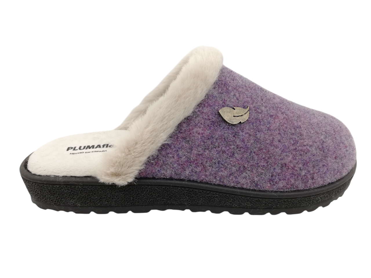 Zapatilla Casa Mujer PlumaFlex 80000 Morado