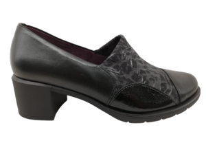Zapato Mocasín Mujer Pitillos 10743 Negro