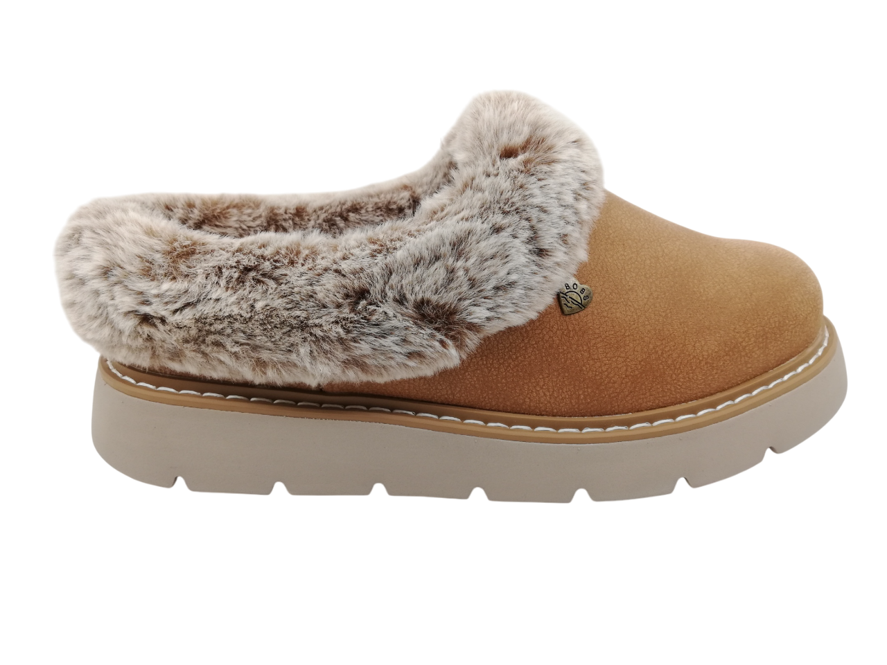 Zapatilla Casa Mujer Skechers 114762 Beige