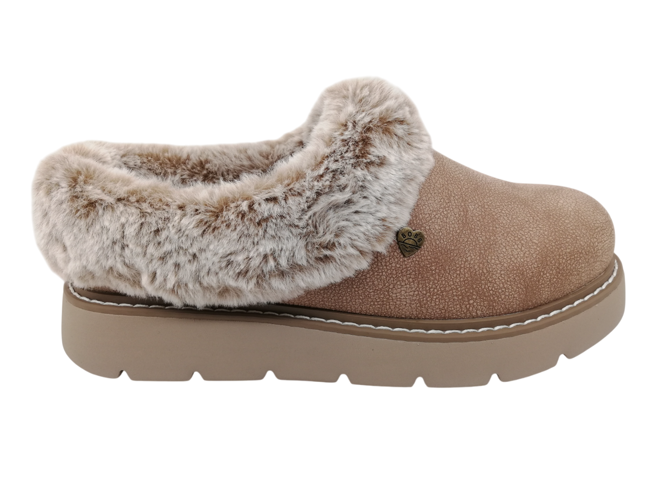 Zapatilla Casa Mujer Skechers 114762 Taupe