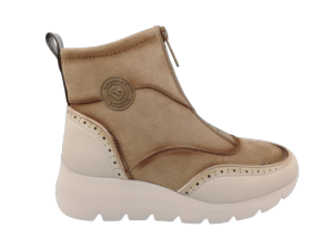 Botín Casual Mujer Amarpies 29419 Beige