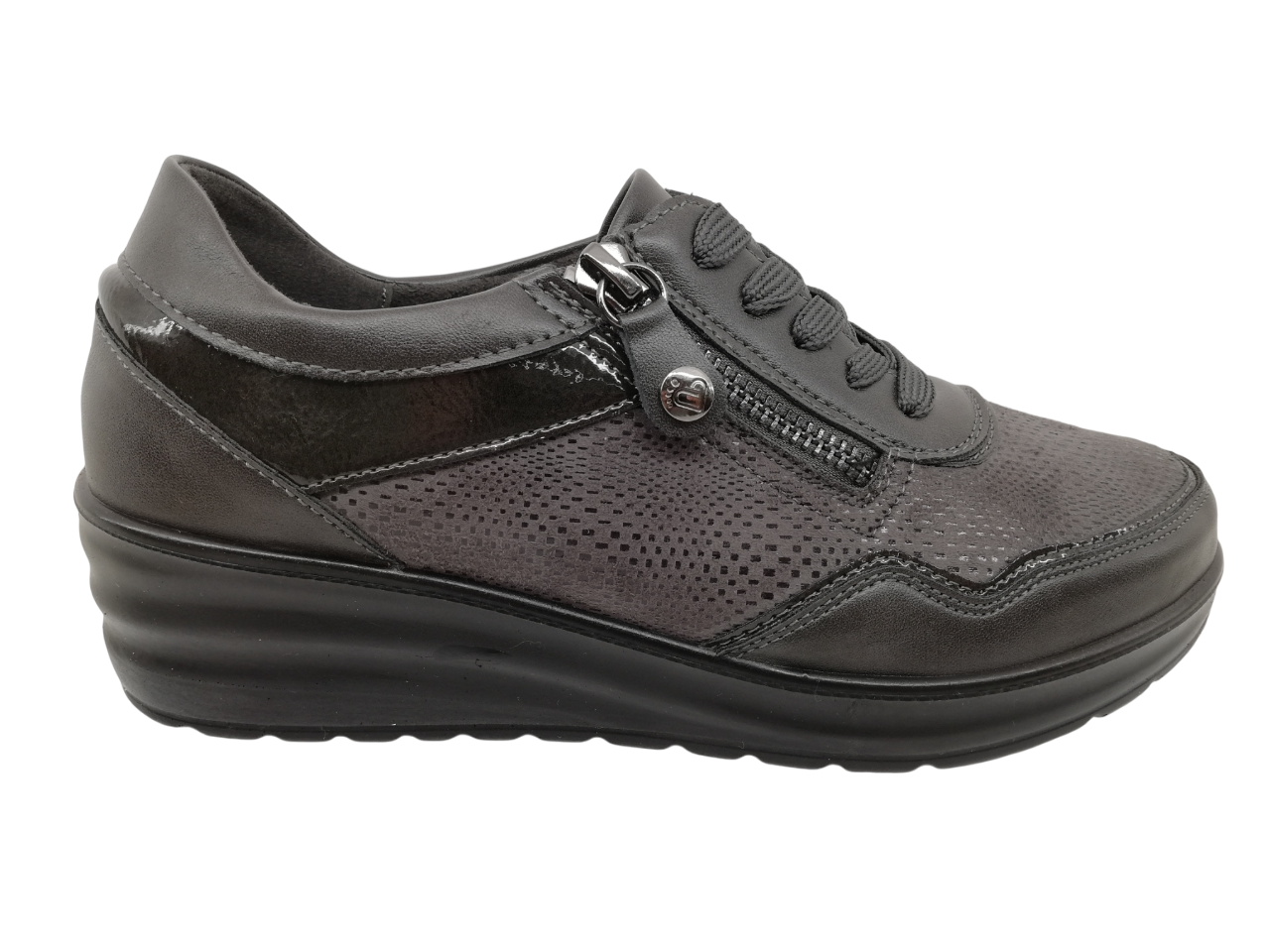 Zapato Casual Mujer Amarpies 29392 Gris