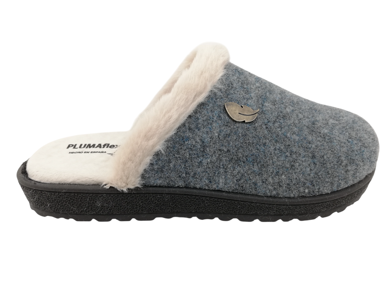 Zapatilla Casa Mujer PlumaFlex 80000 Azul Marino