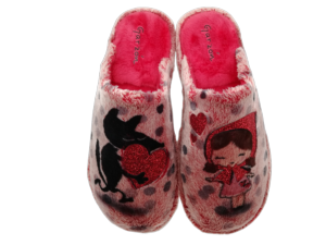 Zapatilla Casa Mujer Garzón P224.276 Rojo