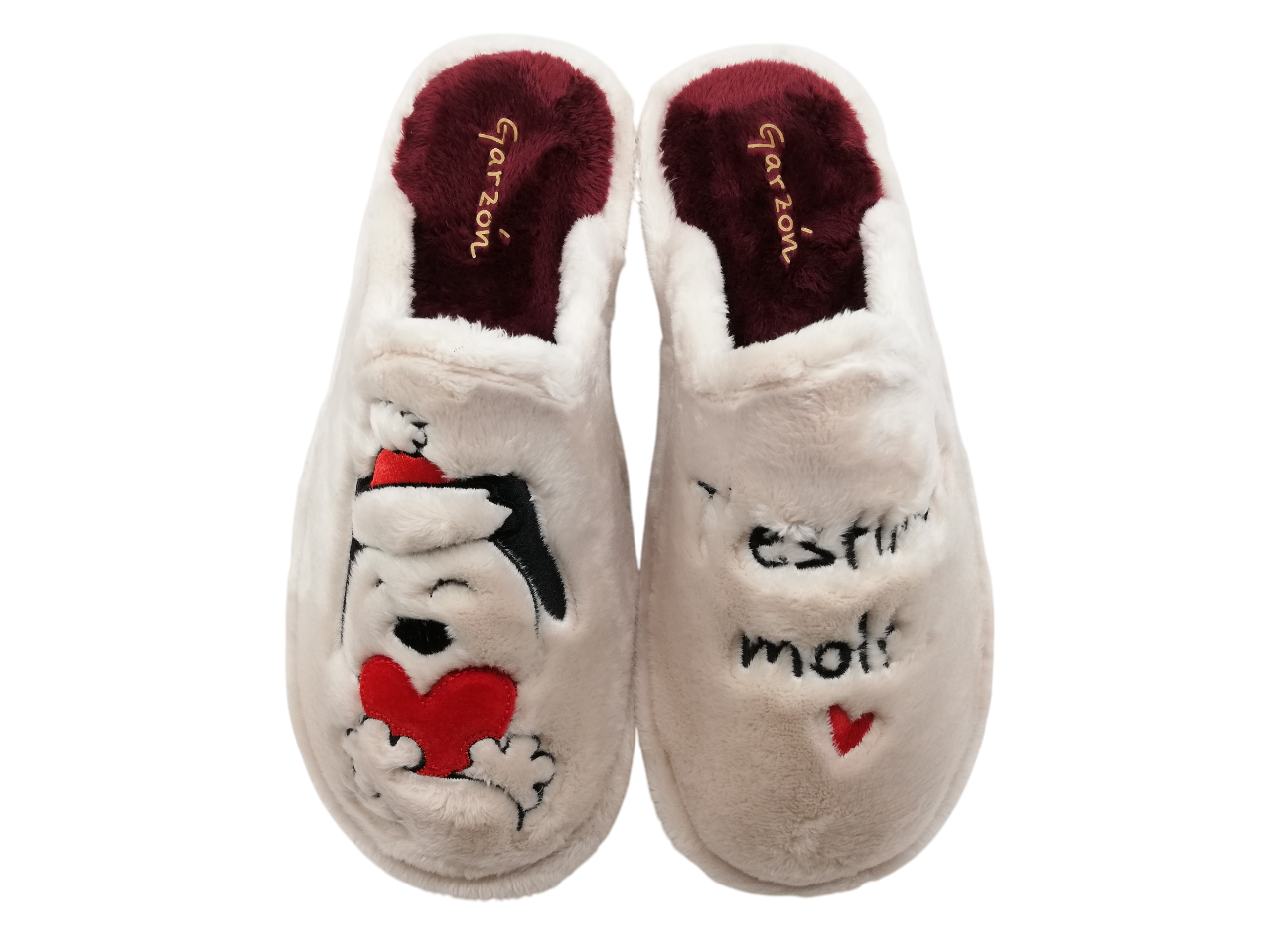 Zapatilla Casa Mujer Garzón P493.275 Beige