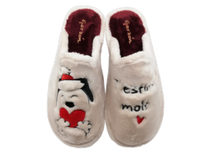 Zapatilla Casa Mujer Garzón P493.275 Beige