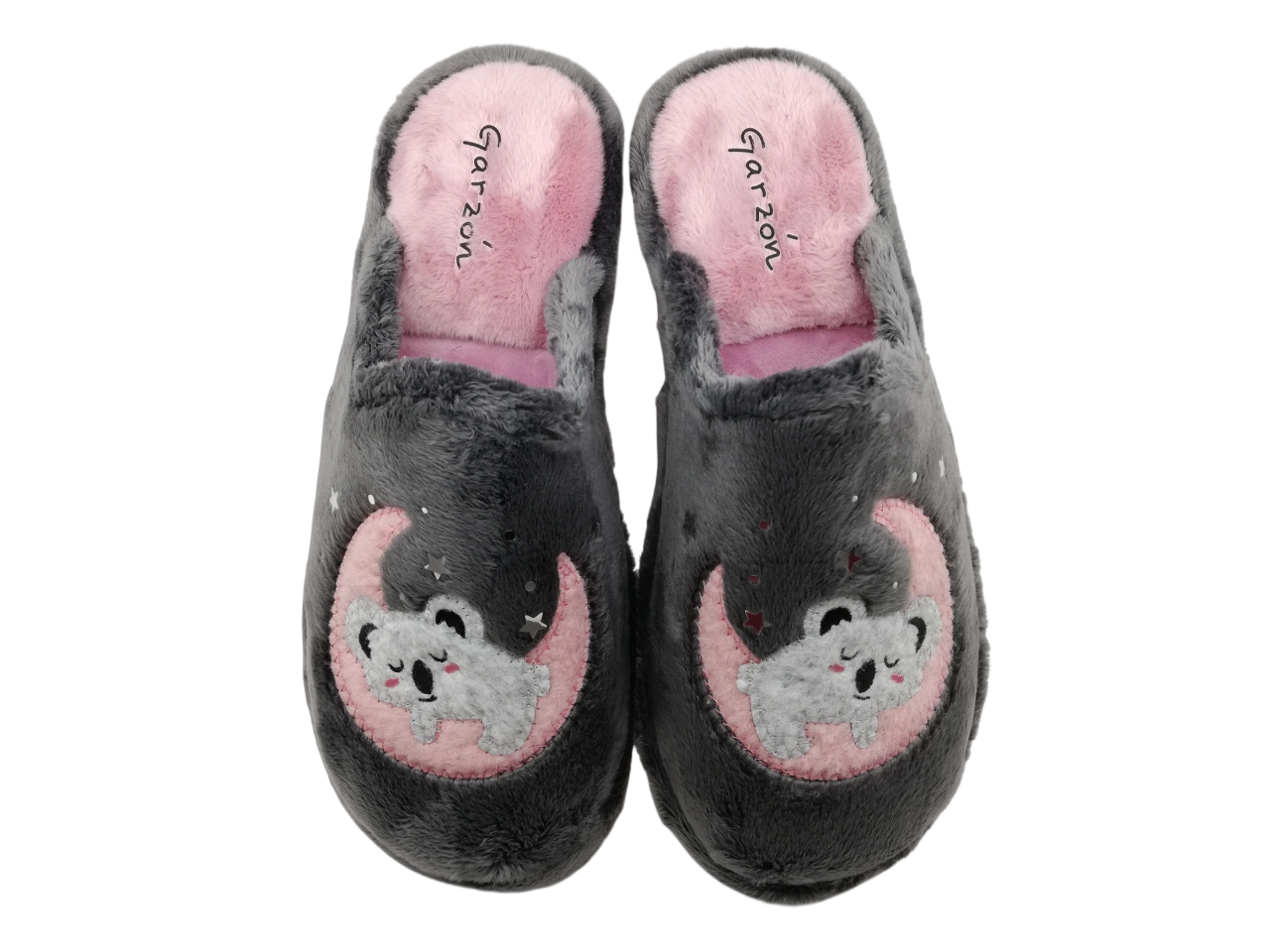 Zapatilla Casa Mujer Garzón P475.275 Gris