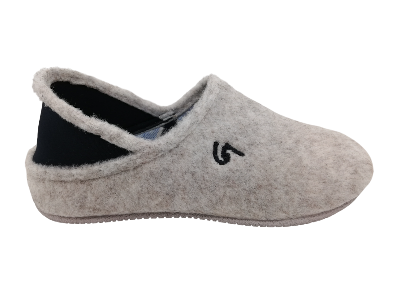 Zapatilla Casa Mujer Garzón 15651.279 Gris-Azul
