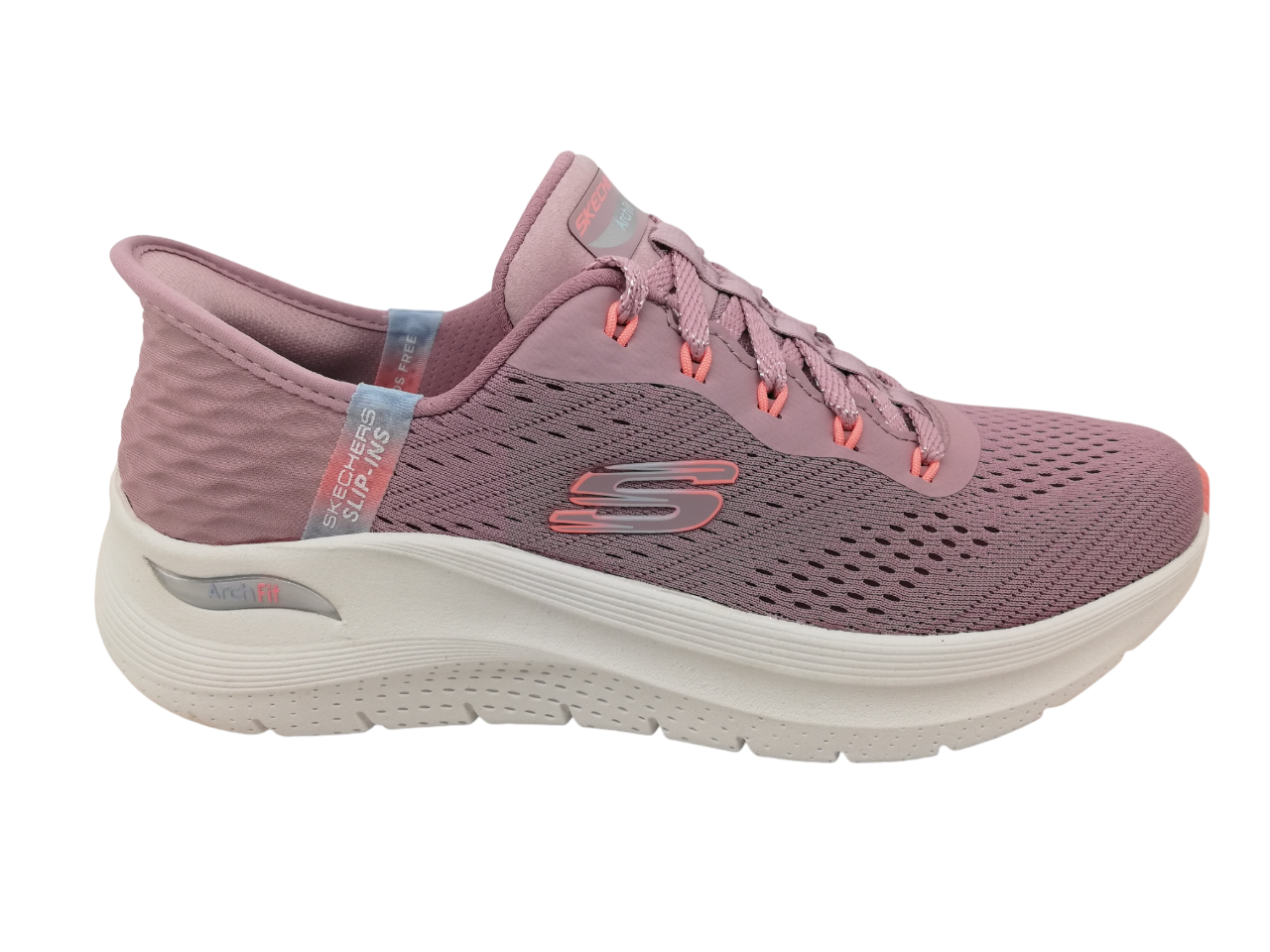 Deportivo Slip-Ins Arch-Fit Mujer Skeche 150066 Malva
