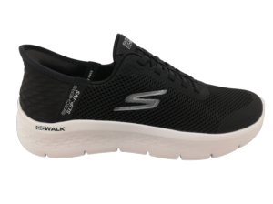 Deportivo Slip-Ins Mujer Skechers 124836 Negro-Blanco