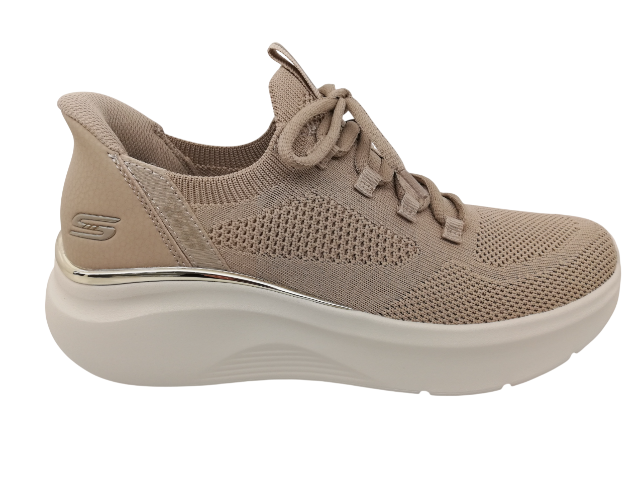 Deportivo Slip-Ins Mujer Skechers 117617 Taupe