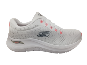 Deportivo Arch-Fit Mujer Skechers 150051 Blanco-Rosa