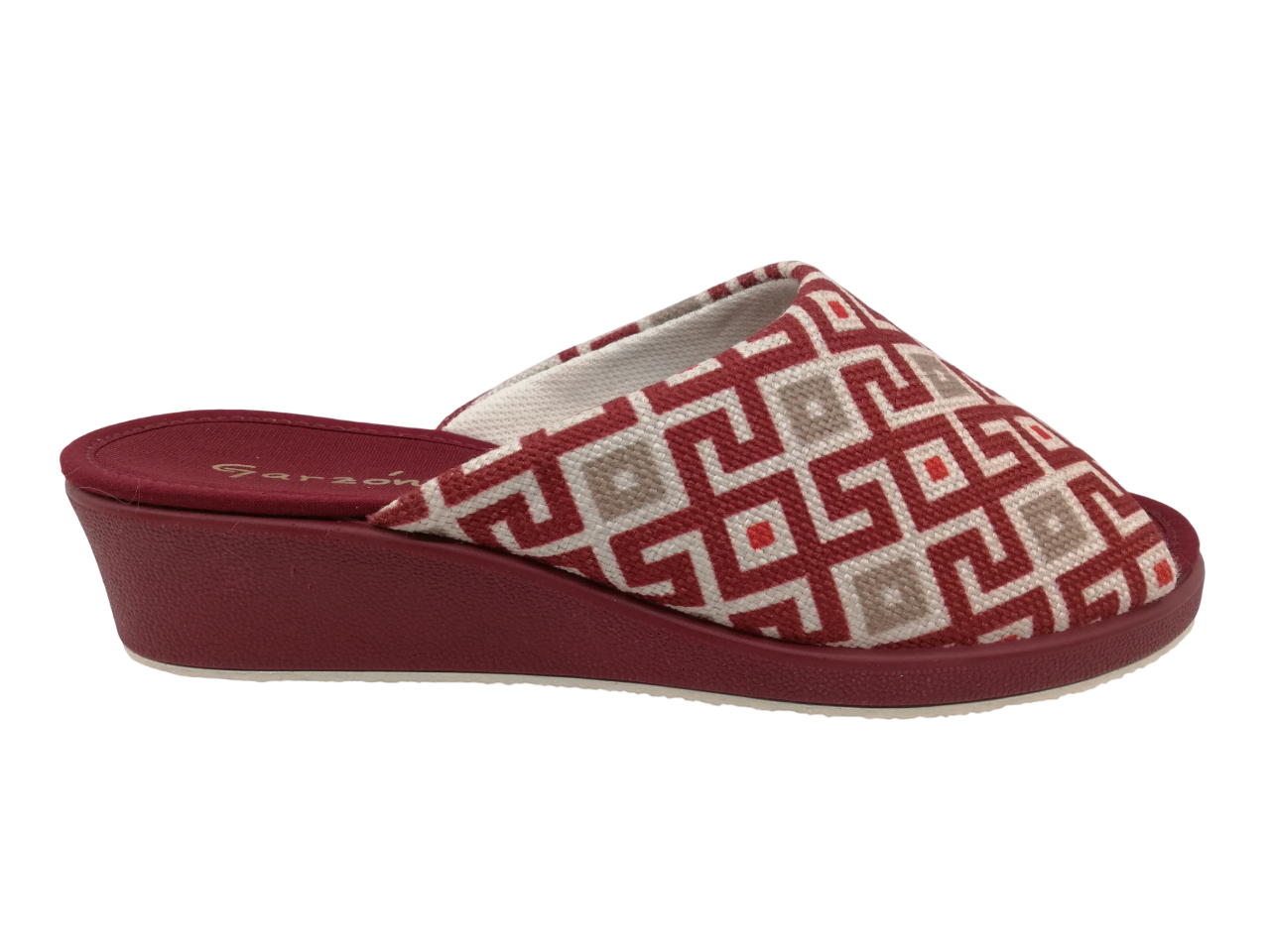 Zapatilla Casa Mujer Garzón 1875.223 Burdeos