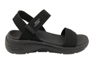 Sandalia Arch-Fit Mujer Skechers 140874 Negro